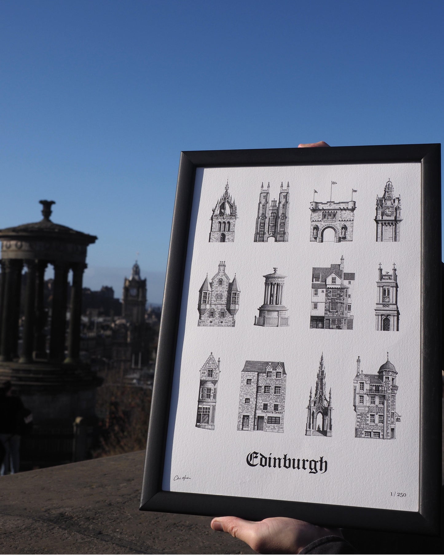 Edinburgh Architecture Print