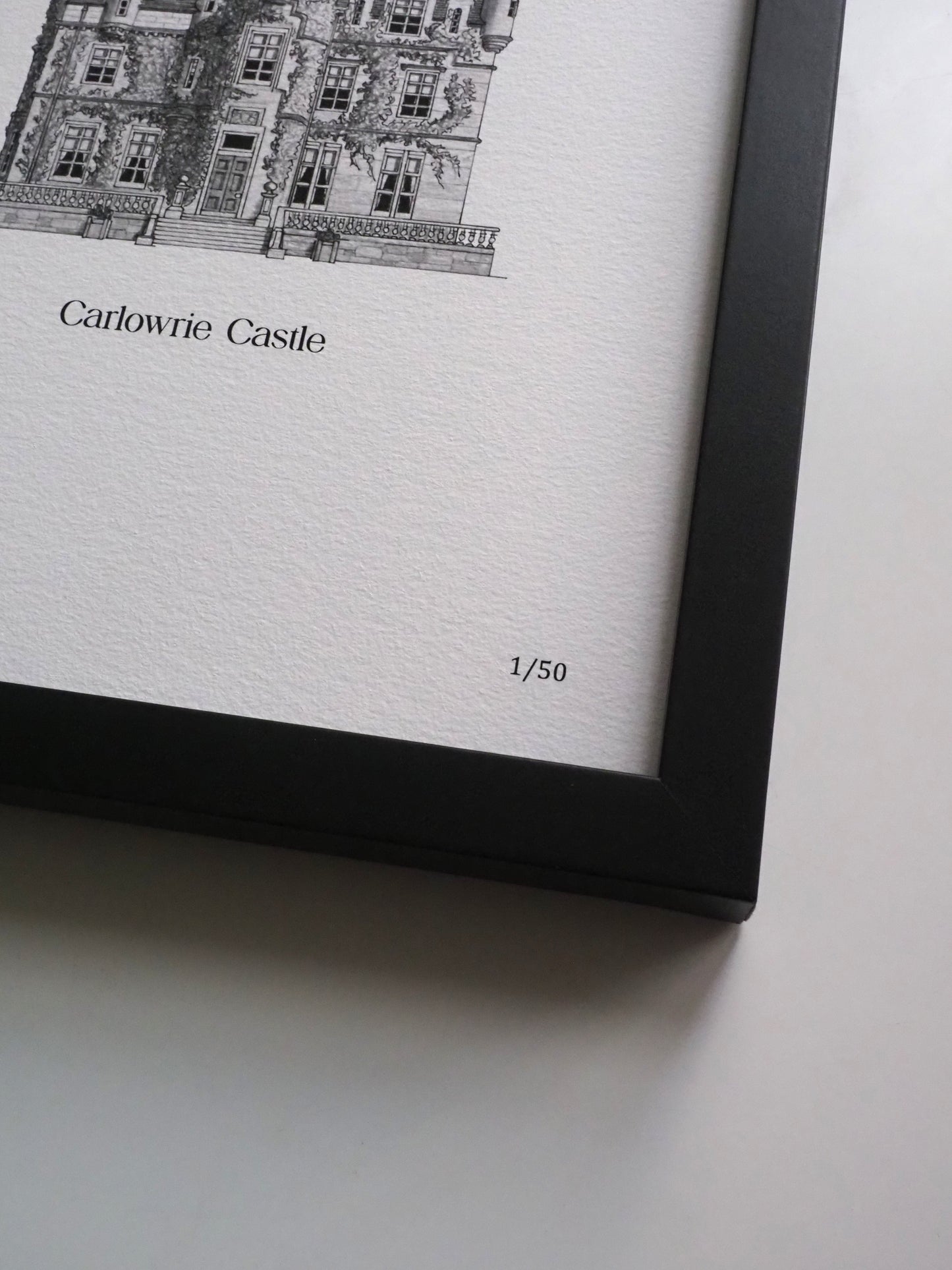 Carlowrie Castle Print