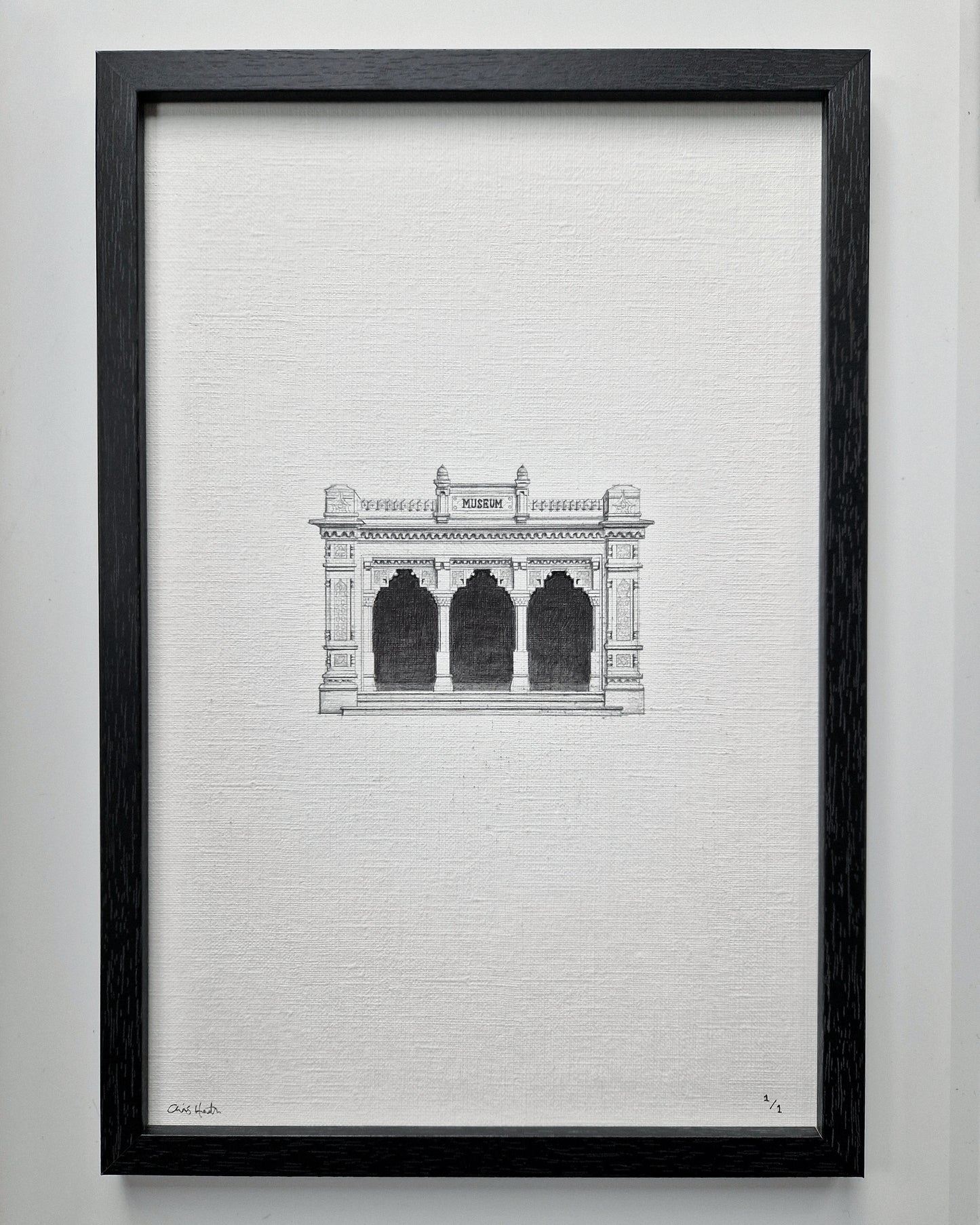 Lahore Museum - Original Drawing