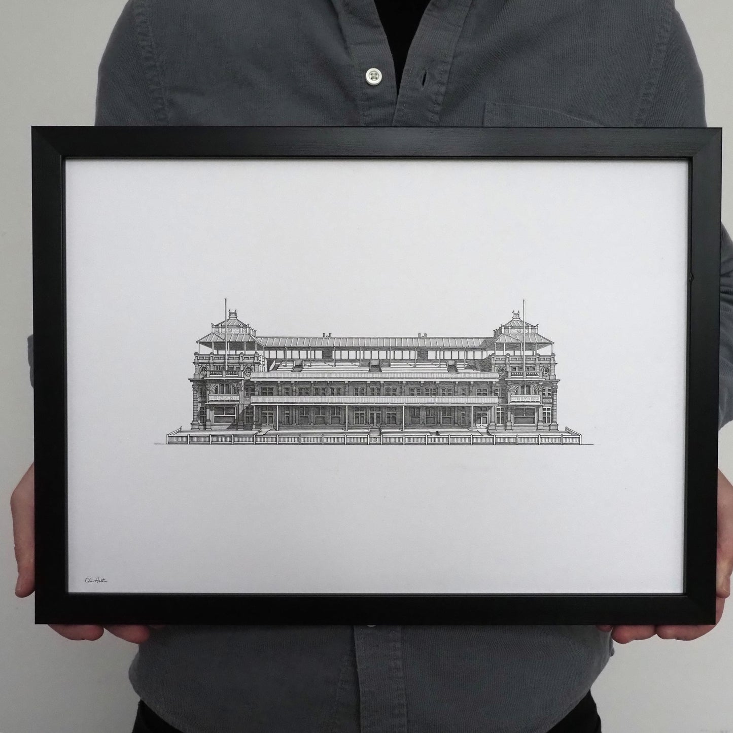 Lord's Cricket Ground - Original Drawing