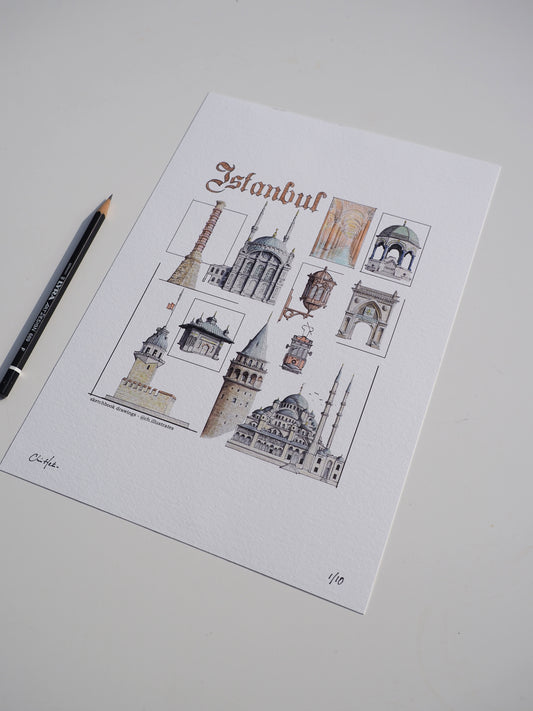 Istanbul Print