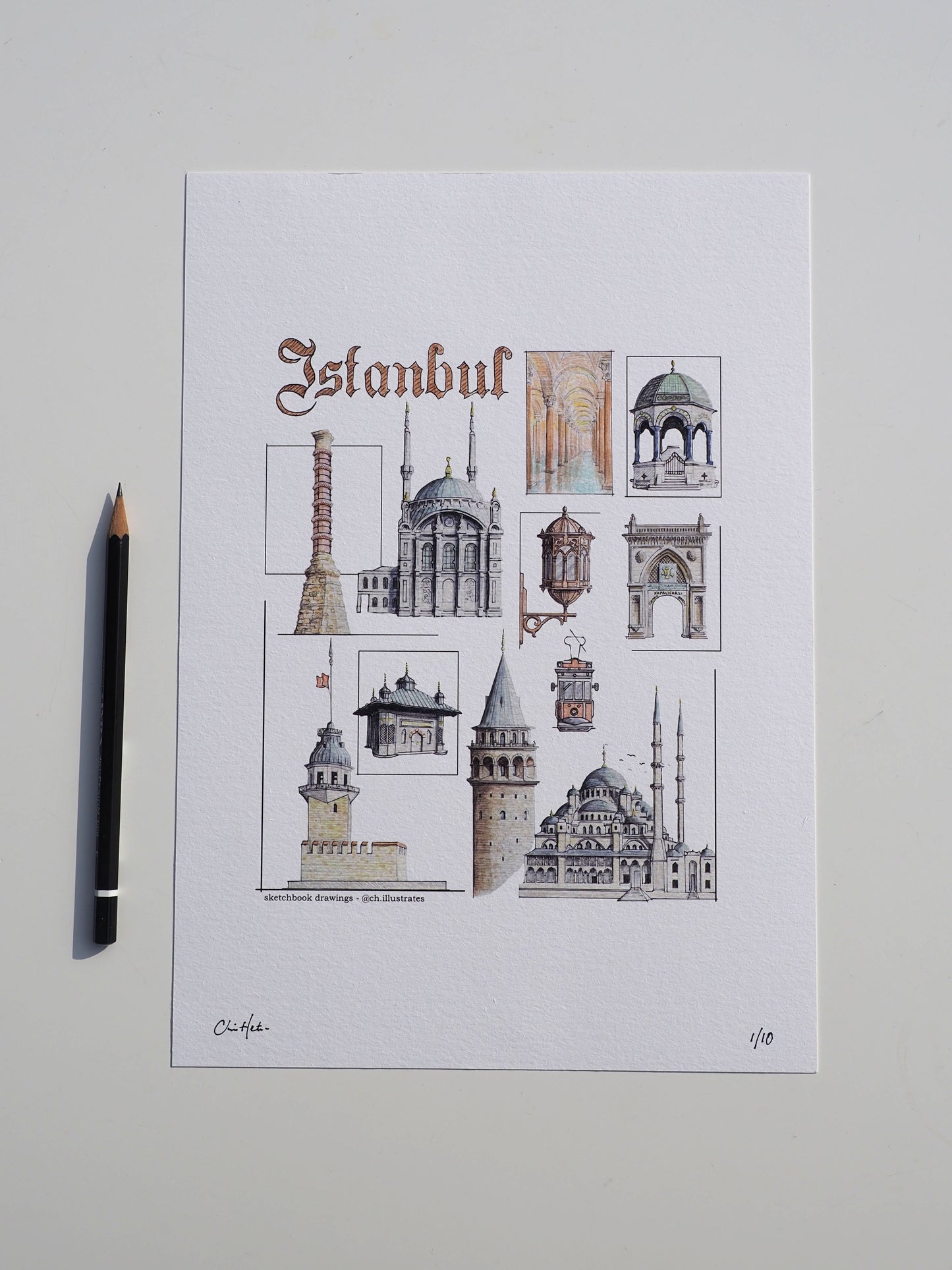 Istanbul Print