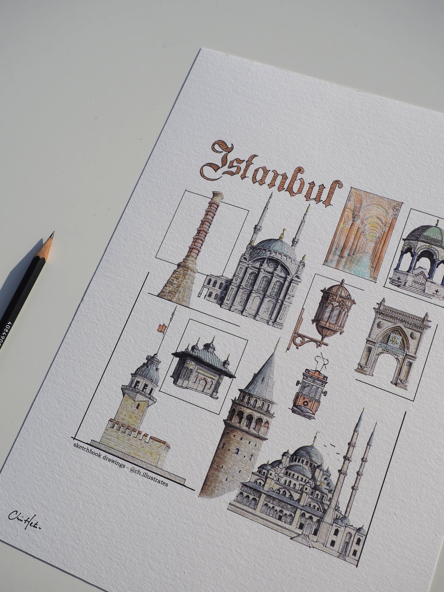Istanbul Print