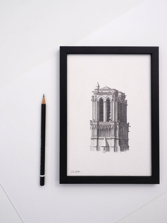 Notre-Dame de Paris [Original Drawing]