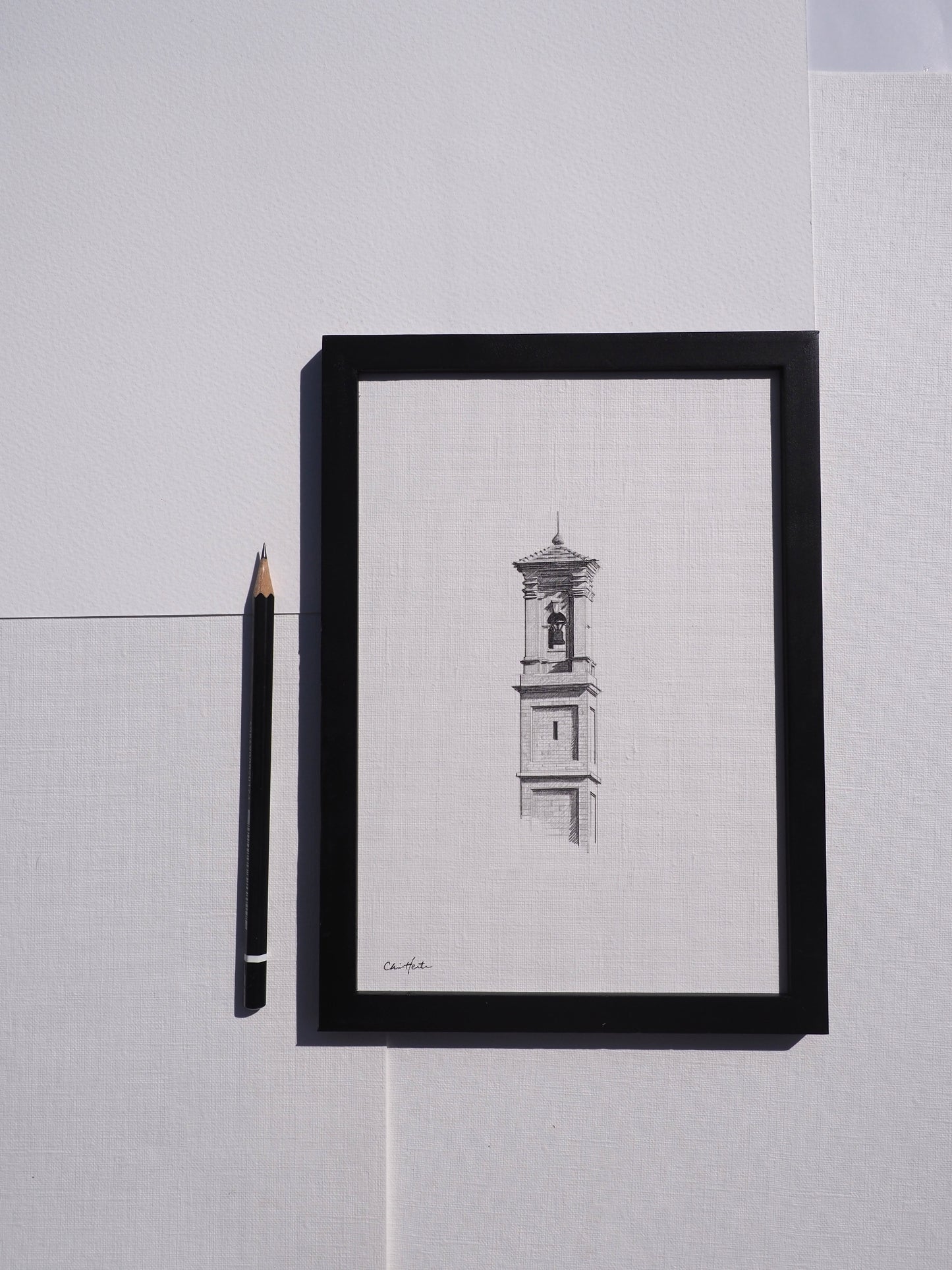 Italian Tower [Original Drawing]