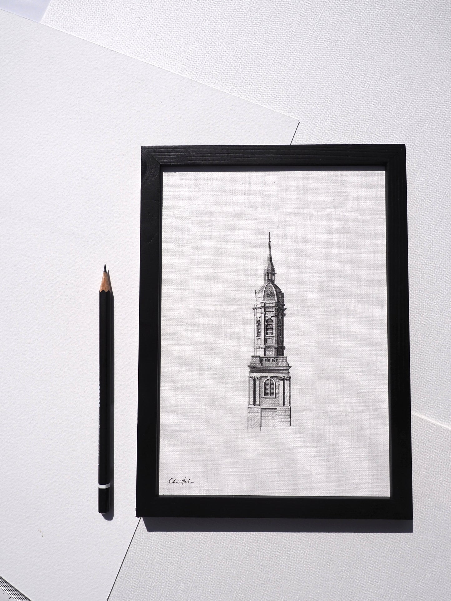 Church of Saint Magnus-the-Martyr, London [Original Drawing]