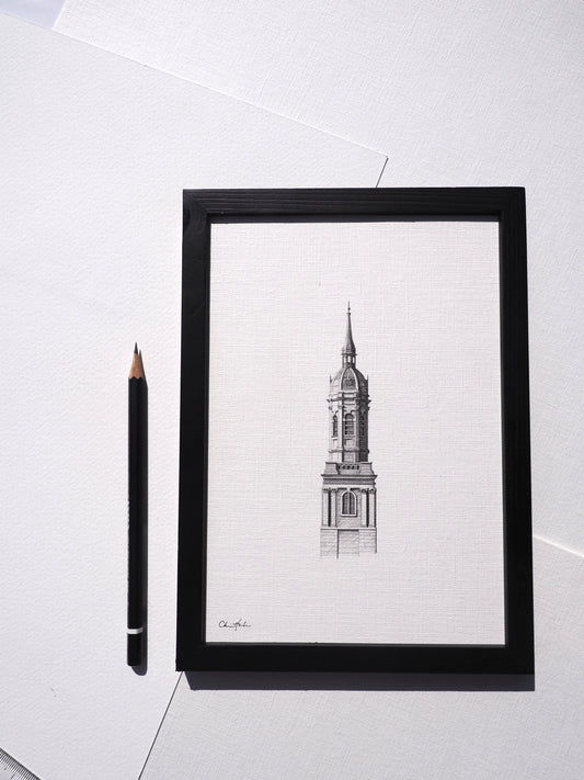 Church of Saint Magnus-the-Martyr, London [Original Drawing]