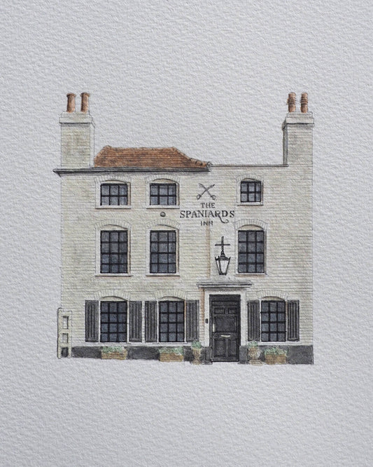 The Spaniards Inn [Original Drawing]