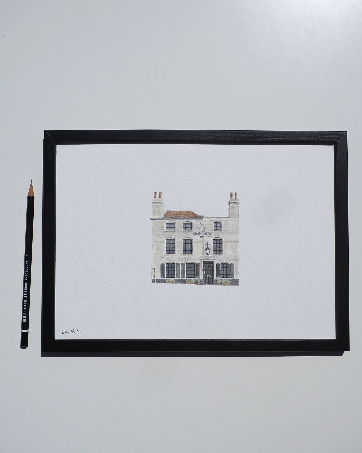 The Spaniards Inn [Original Drawing]