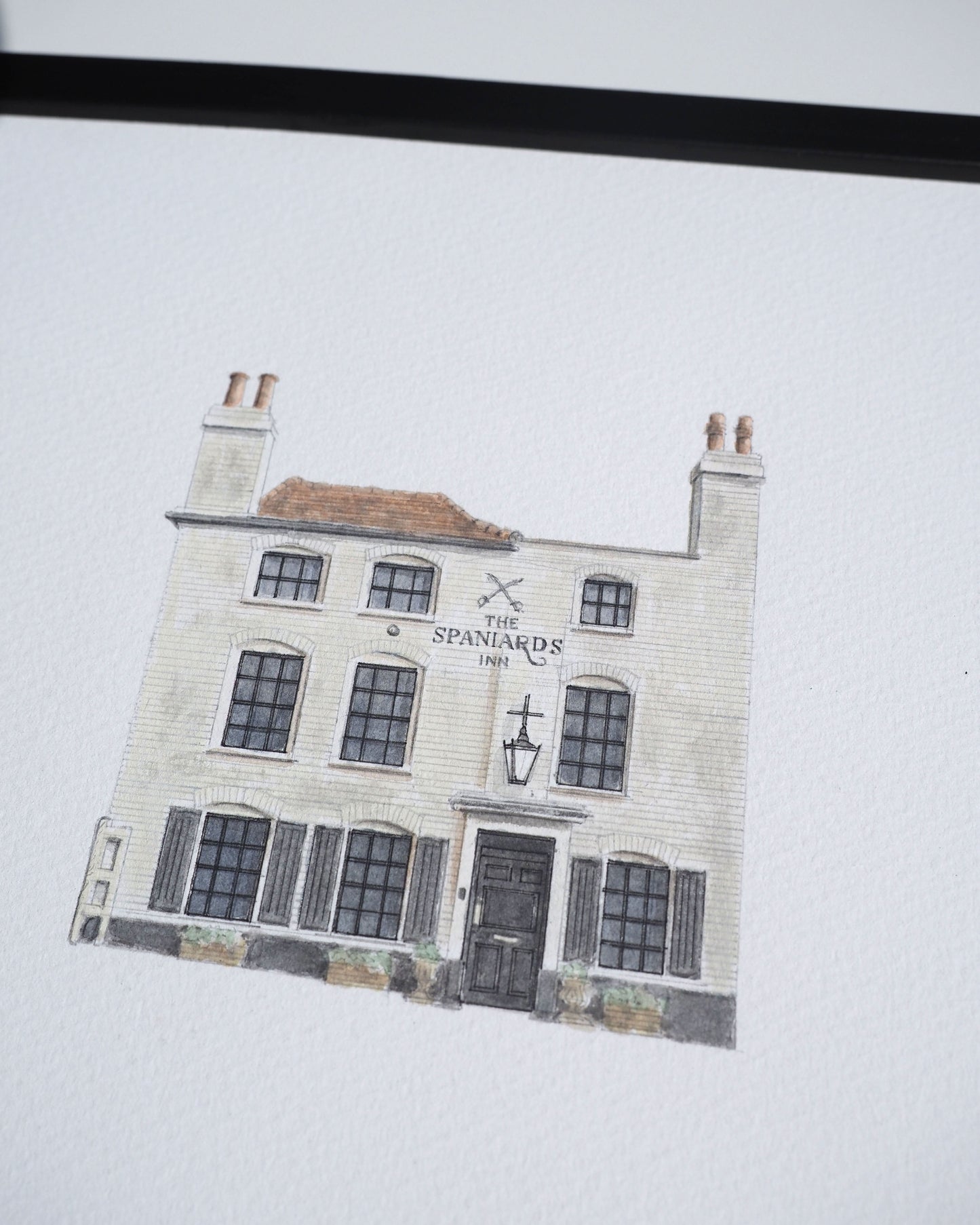 The Spaniards Inn [Original Drawing]