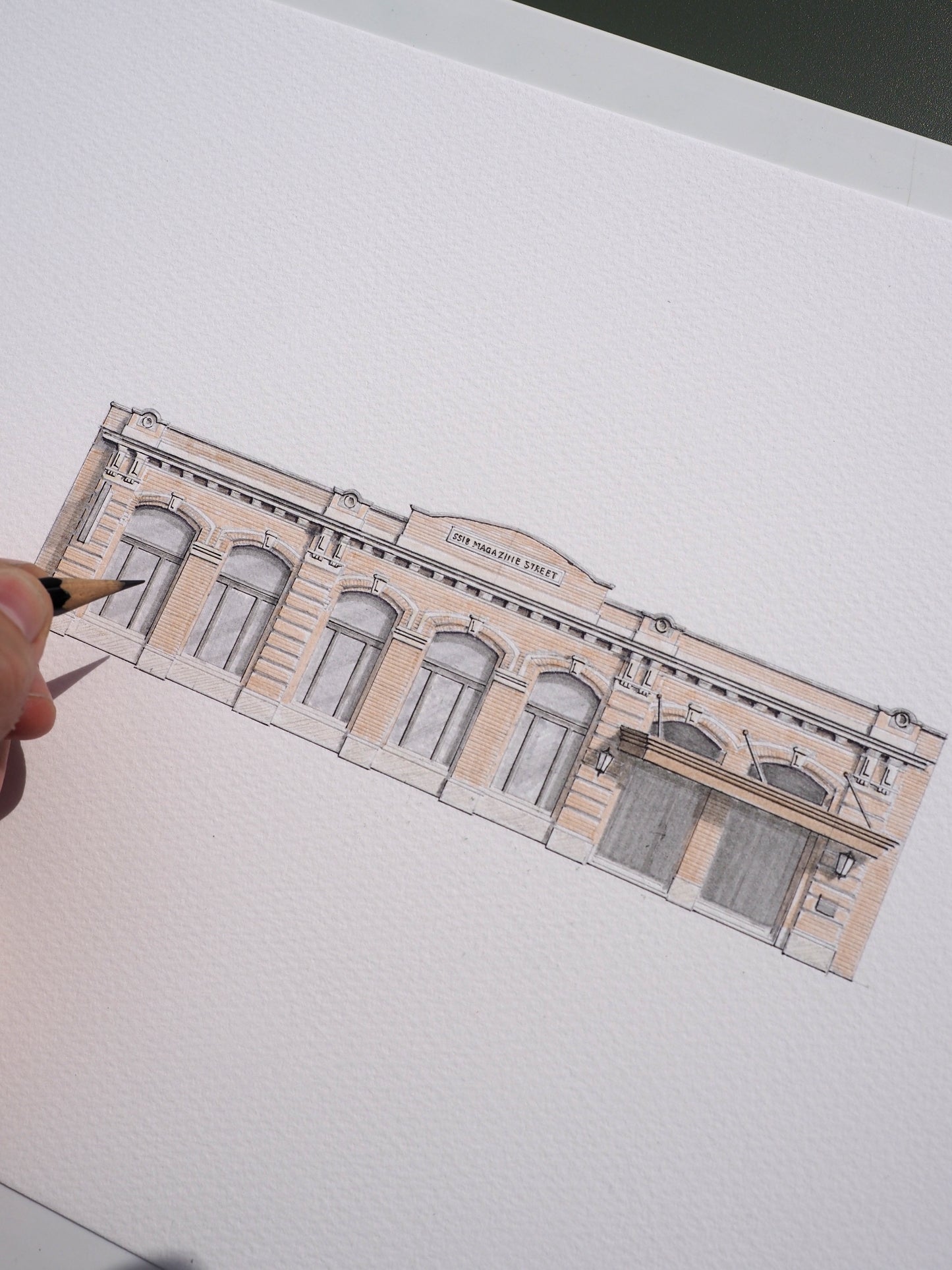Walgreens on Magazine St [Original Drawing]