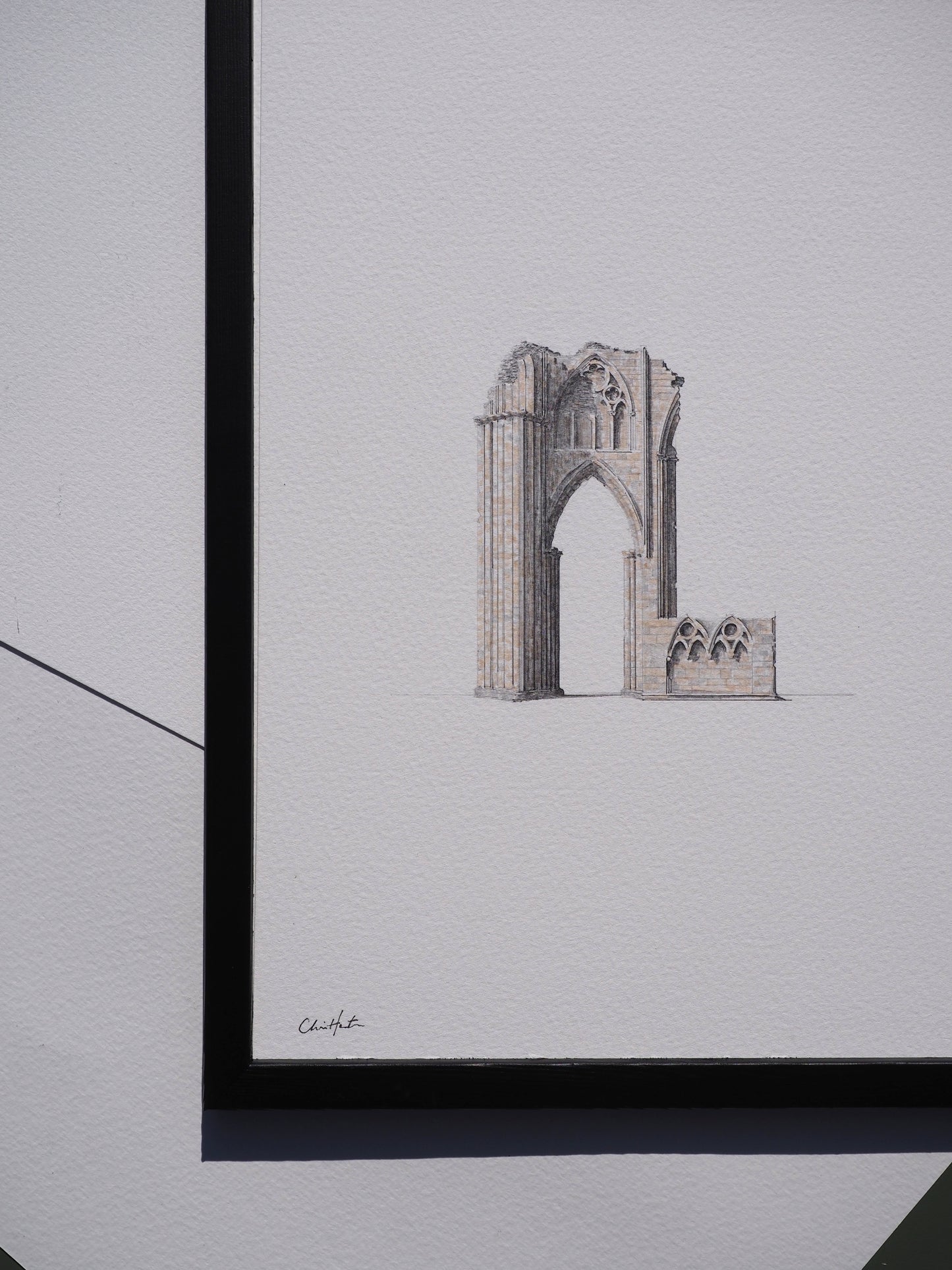St Mary's Abbey, York [Original Drawing]