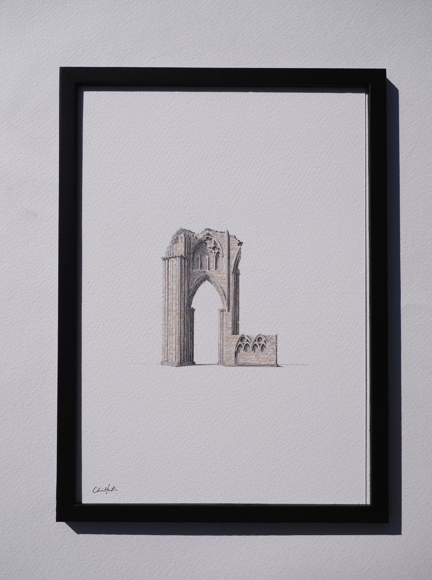St Mary's Abbey, York [Original Drawing]