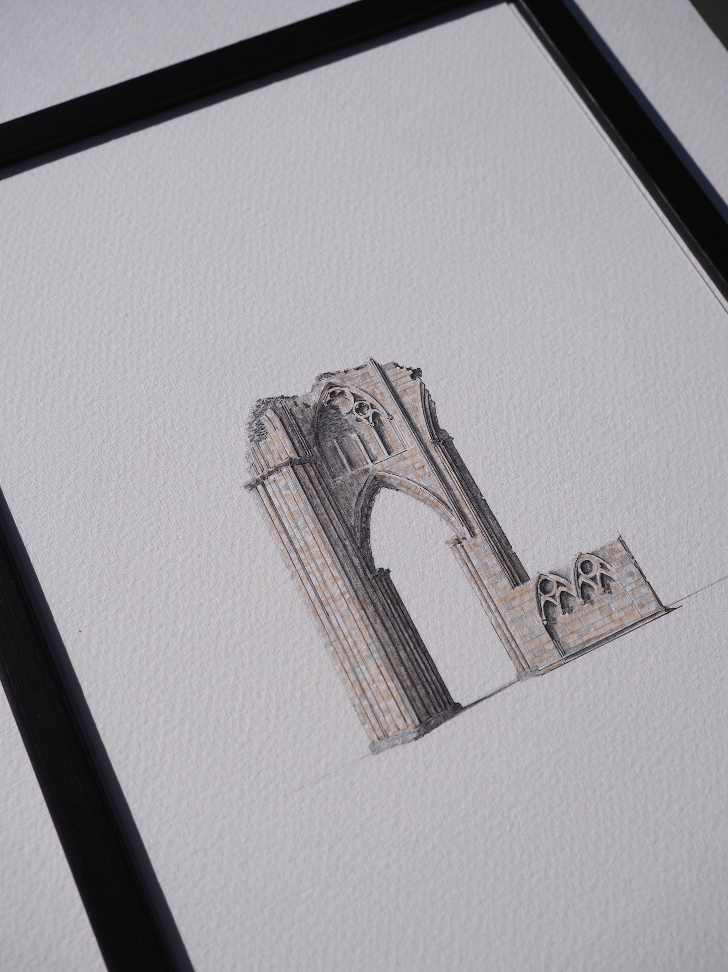 St Mary's Abbey, York [Original Drawing]