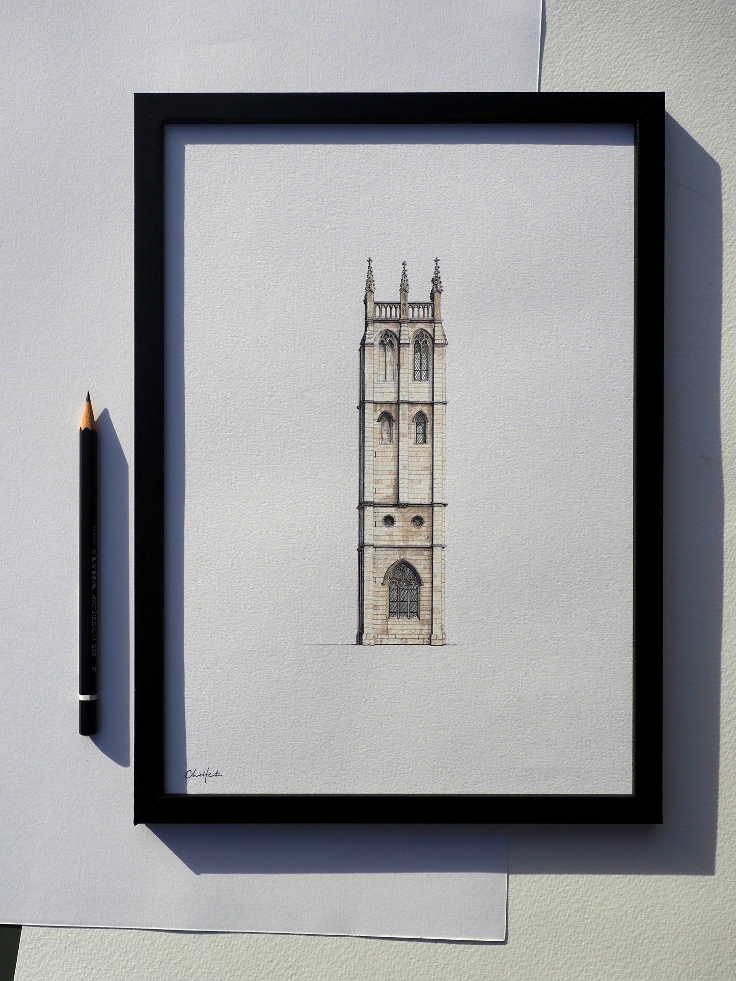 Tower of St Alban [Original Drawing]