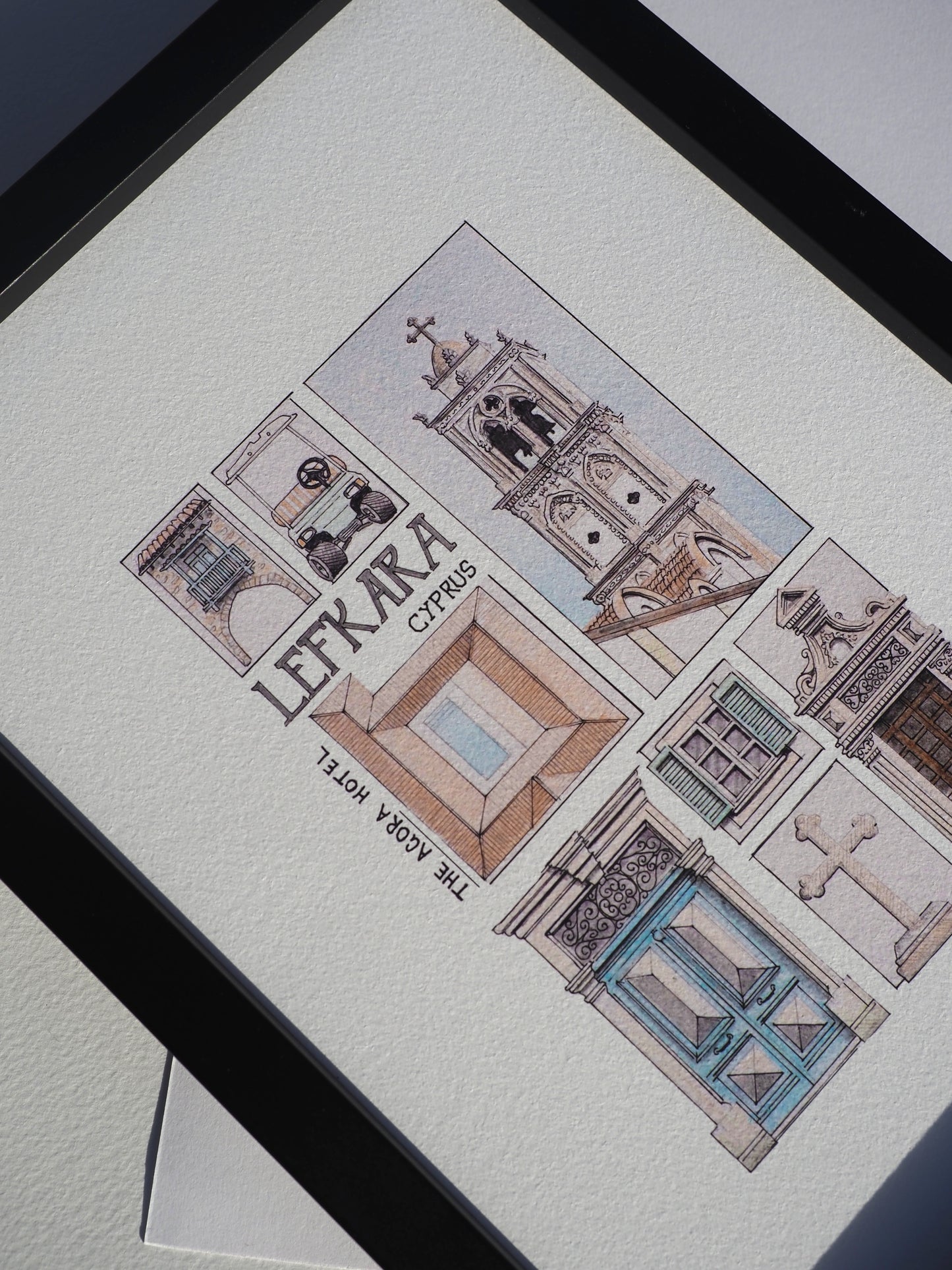 Lefkara Print