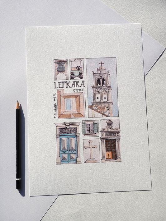 Lefkara Print