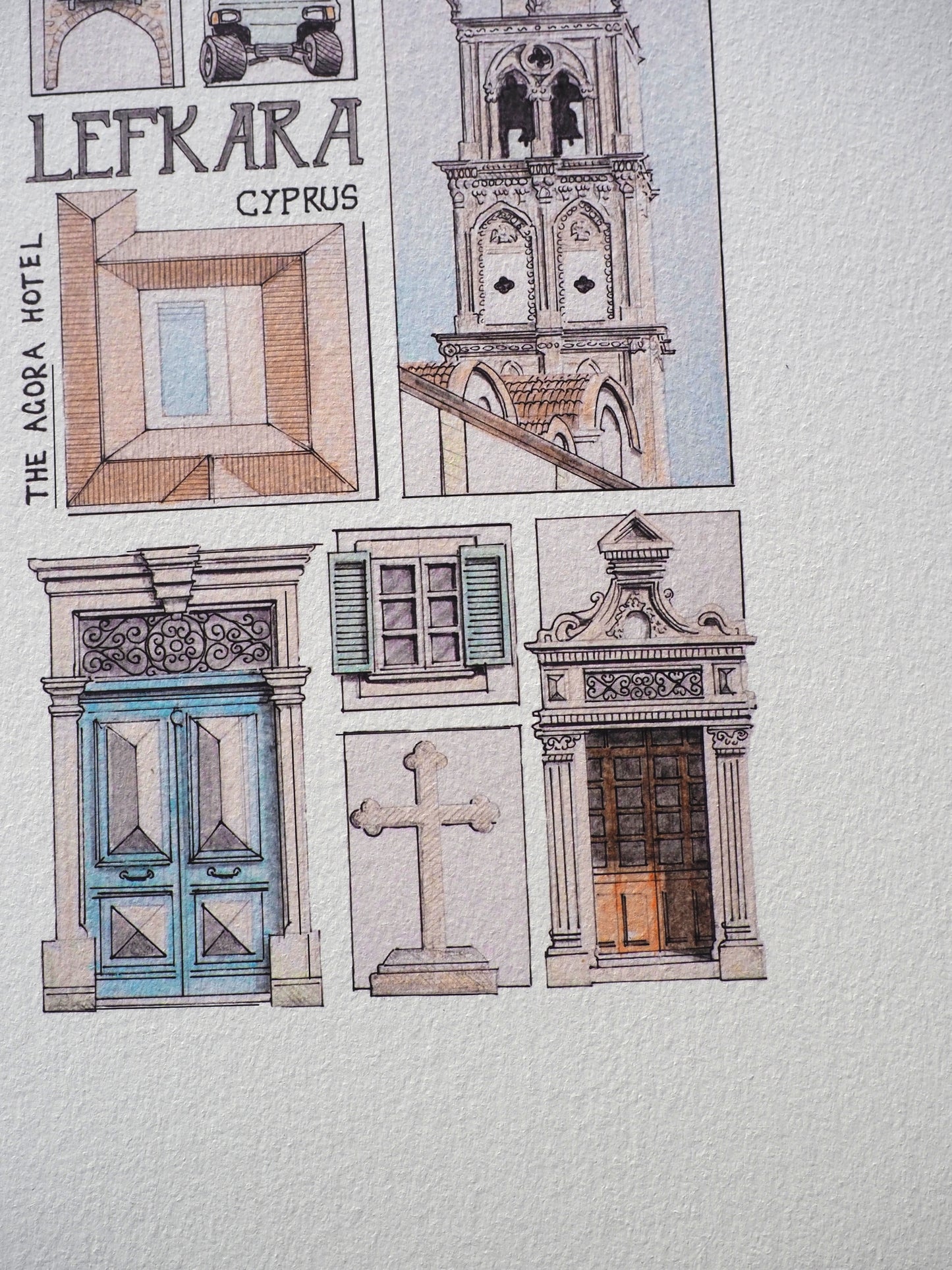 Lefkara Print