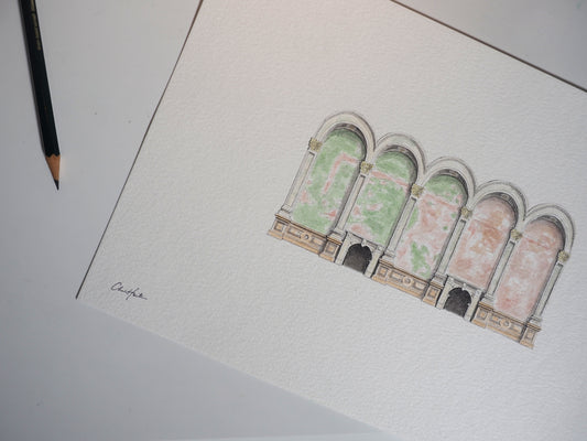 Sessions Arts Club [original drawing]