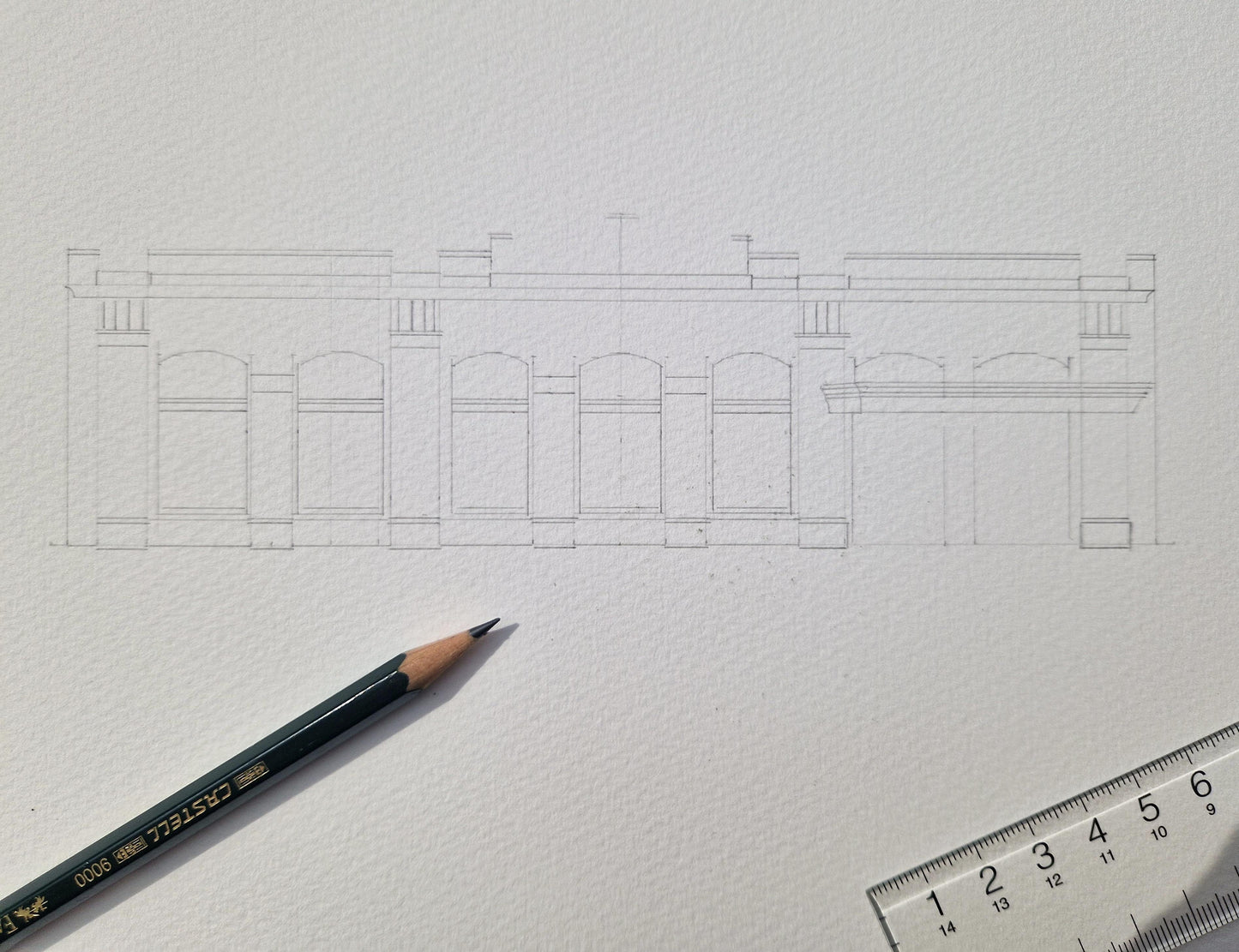 Walgreens on Magazine St [Original Drawing]